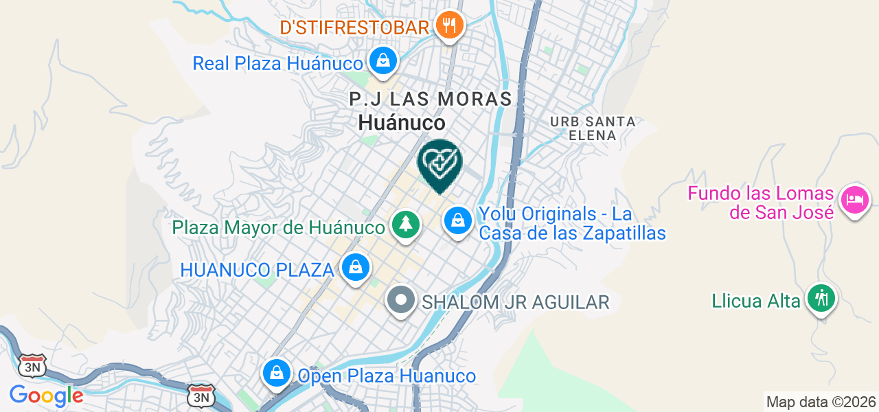 Mapa de Centro Medico Especializado Santa Patricia