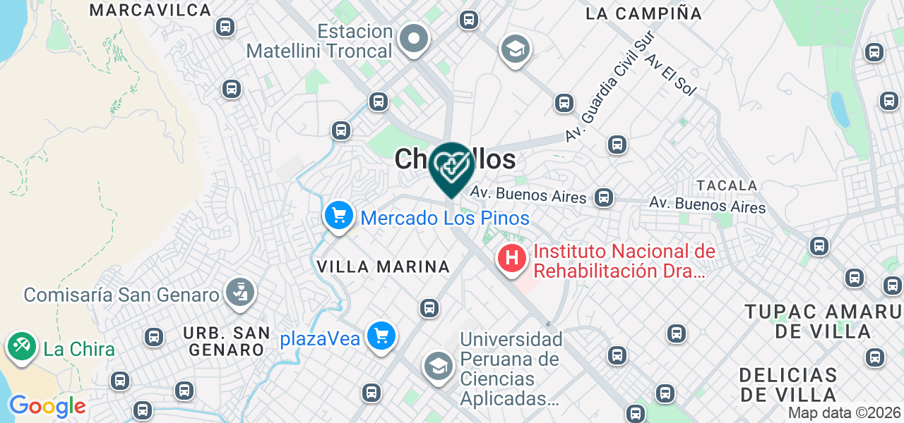 Mapa de Consultorio Medico Gineco-obstetrico