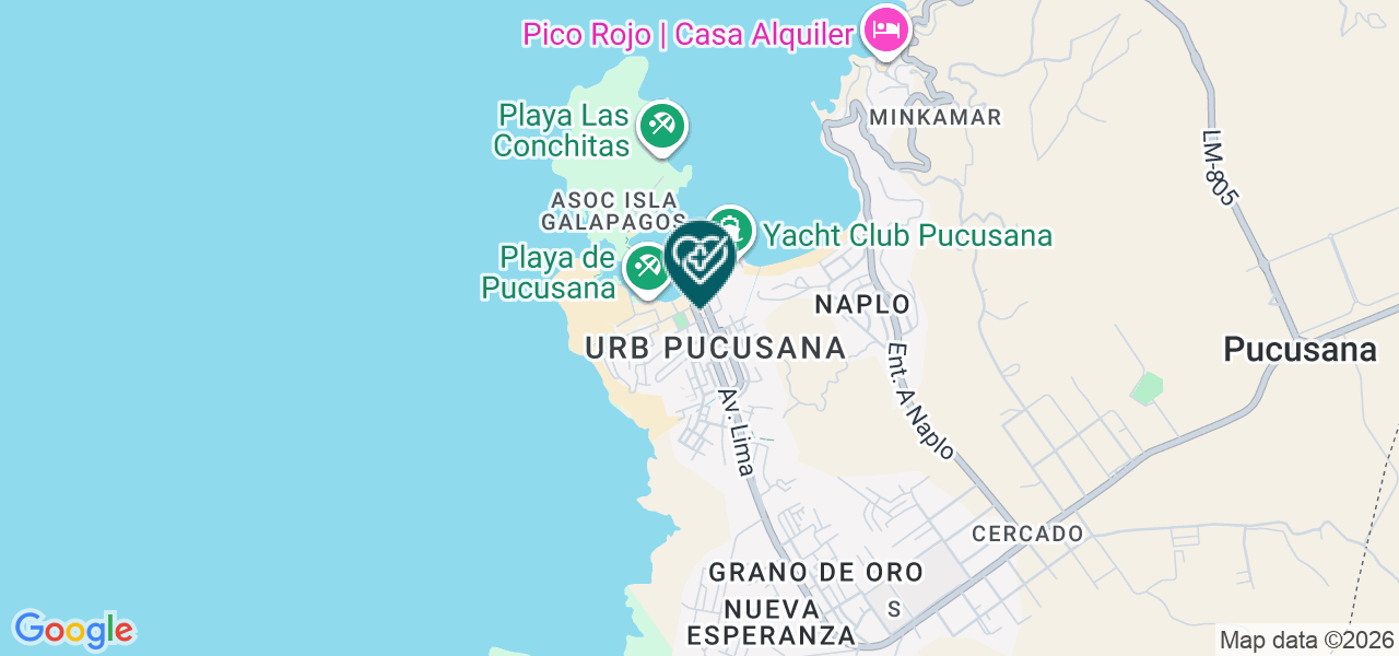 Mapa de Consultorio Dental Sonrie