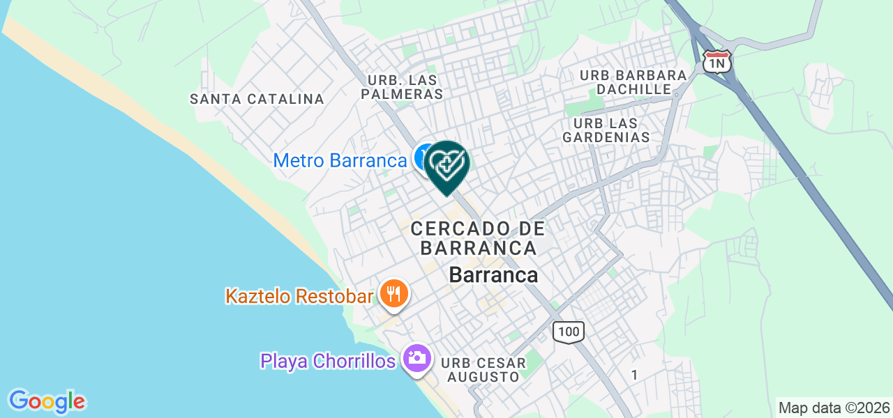 Mapa de Peruvian Plastic Surgery S.A.C. - Plastic Surgery S.A.C.