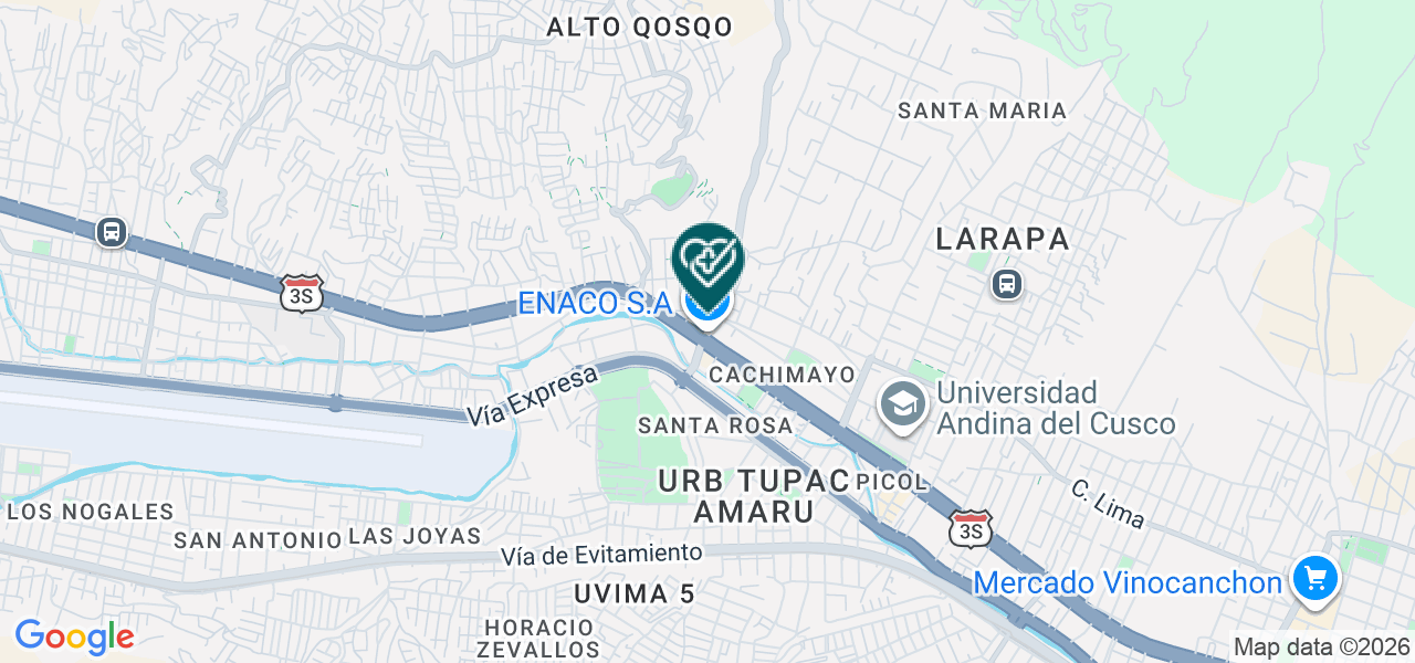 Mapa de Sonqo Wawa