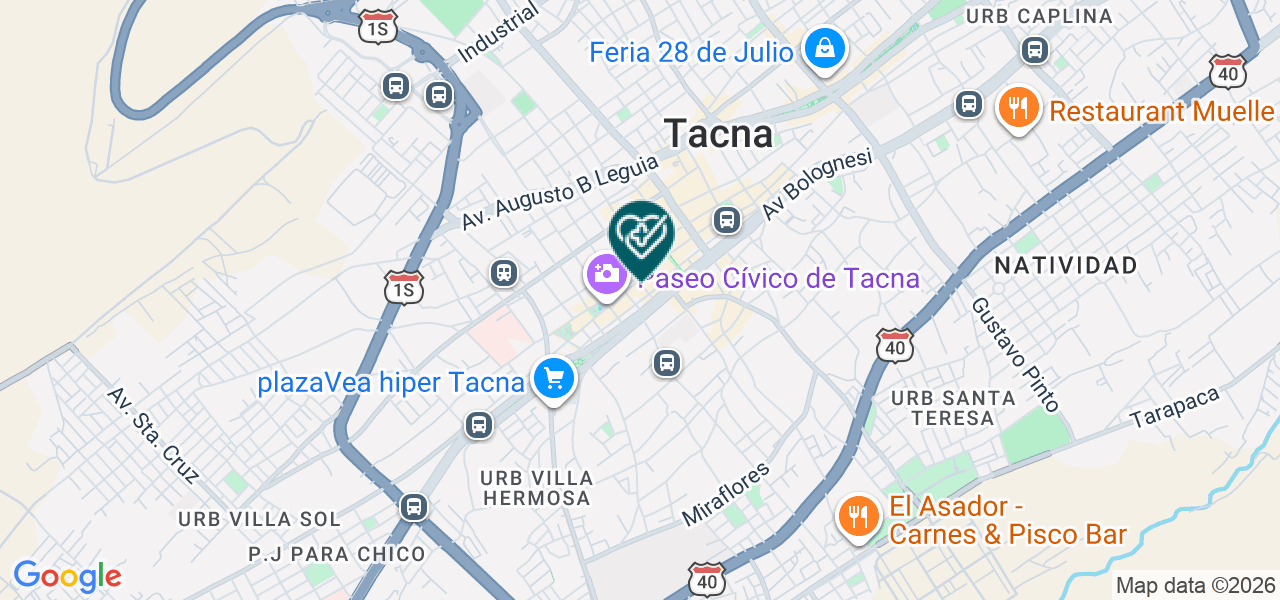 Mapa de Centro de Diagnostico por Imagenes X-ray Imaging