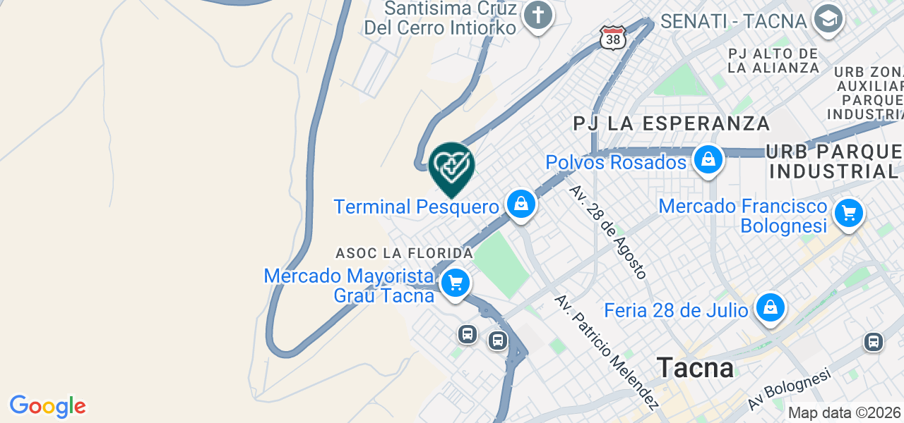 Mapa de Espada Consultorio Odontologico
