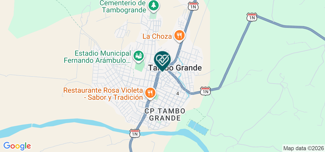 Mapa de Consultorio Obstetrico "la Cigueña Feliz