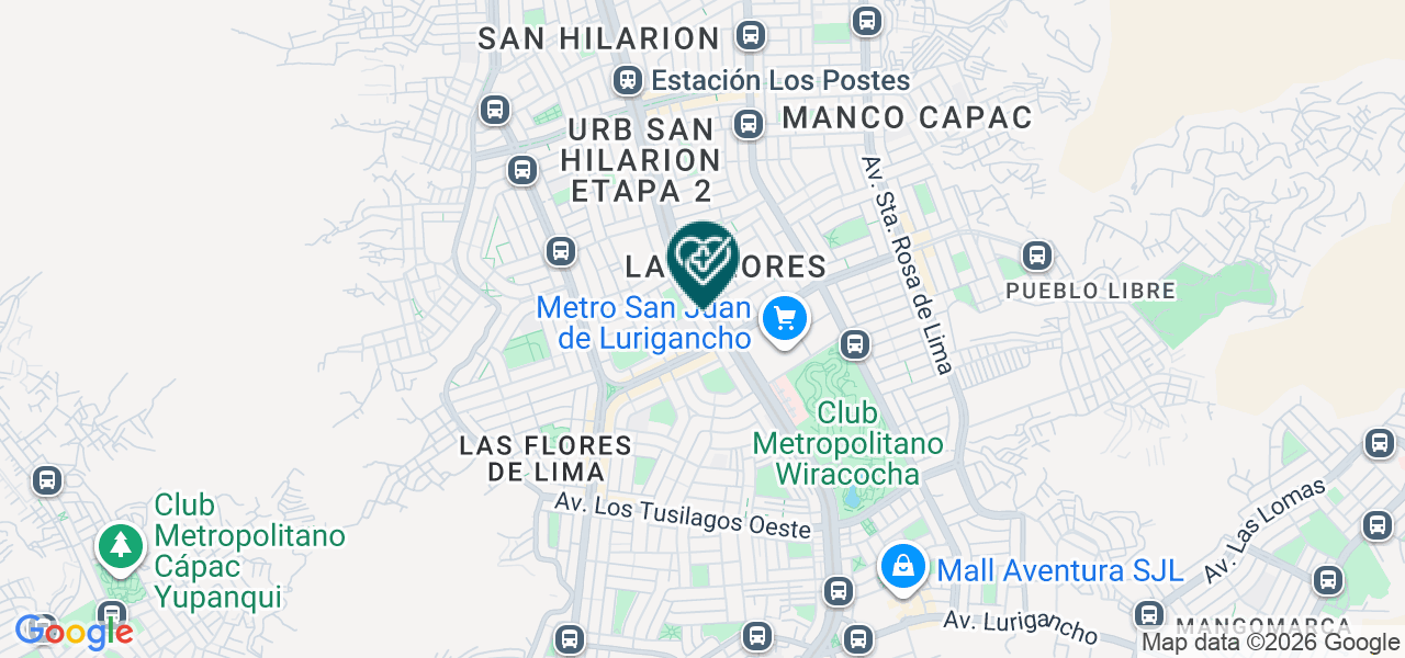 Mapa de Dental Nueva Vida