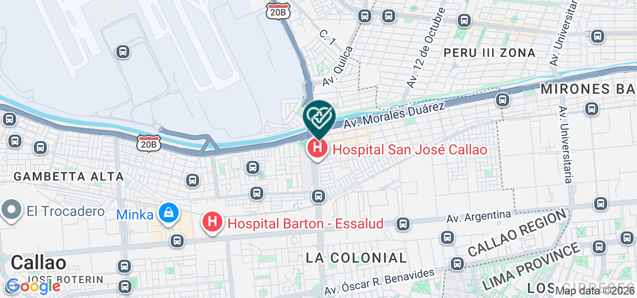 Mapa de Consultorio Medico
