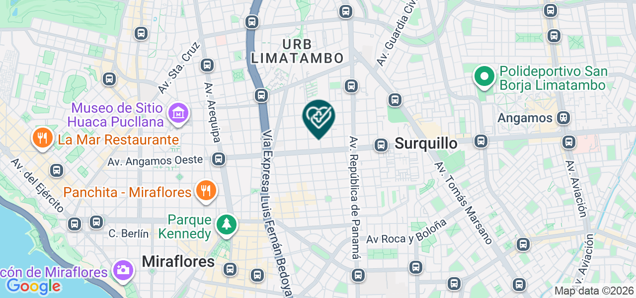 Mapa de Centro Optico Mido S.r.ltda.