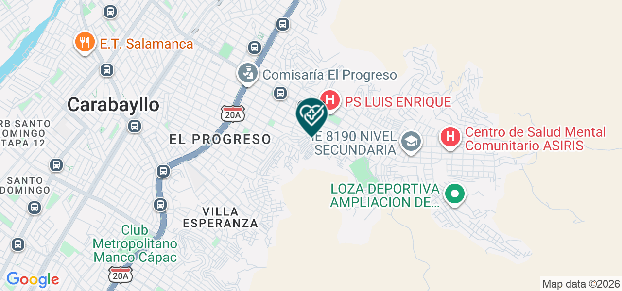 Mapa de Lopez Sanchez Eliana Mercedes