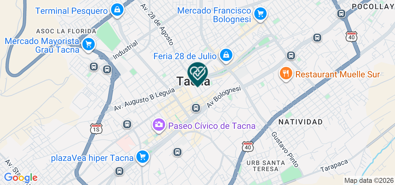 Mapa de Dental White