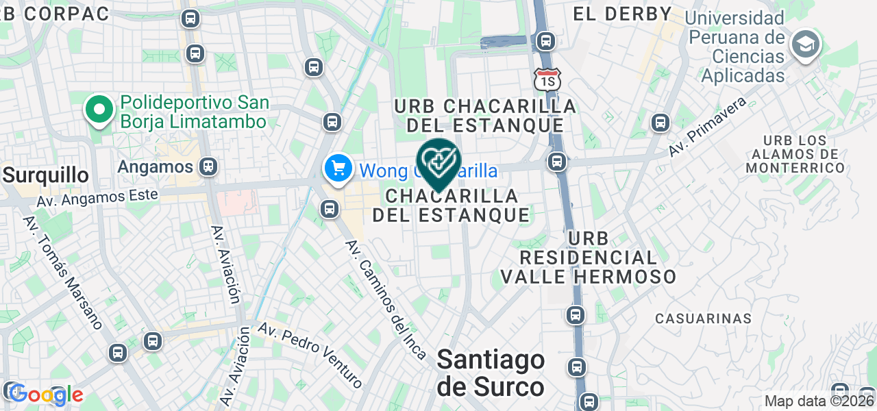 Mapa de Soulage Internacional S.A.C.