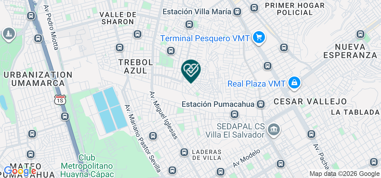 Mapa de Por Su Salud Dental