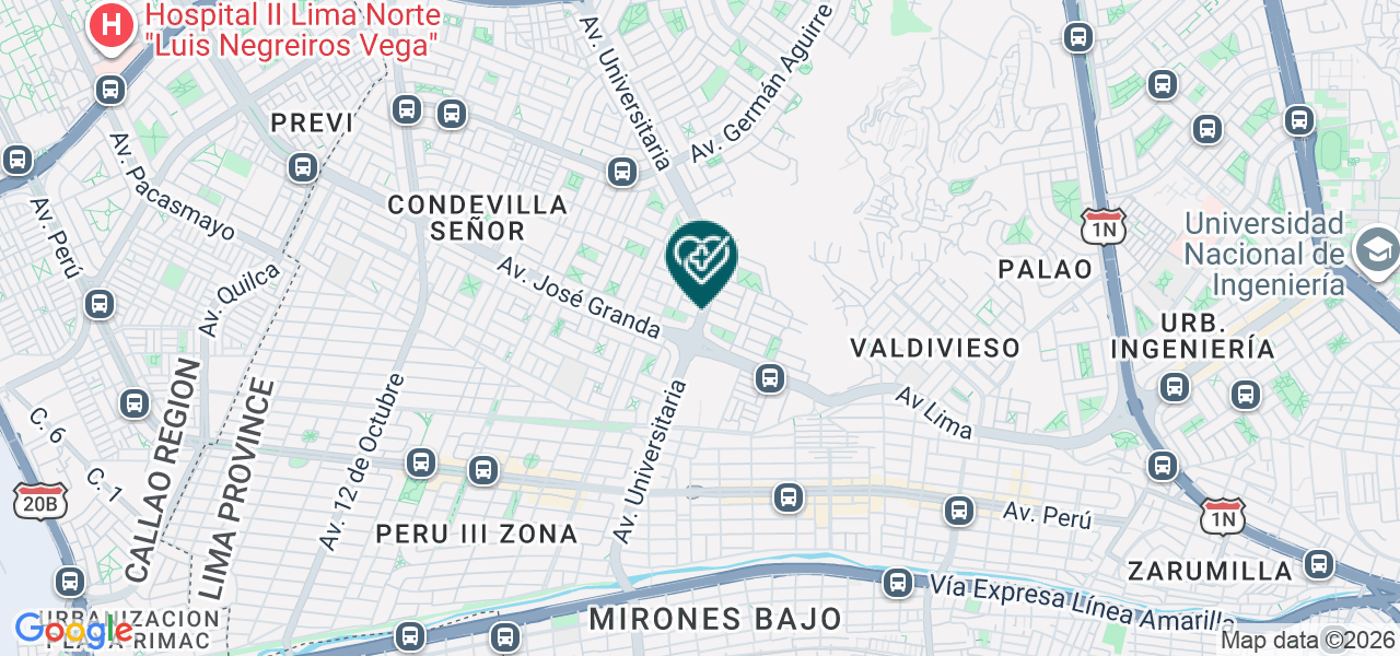 Mapa de Ong Salud Dental