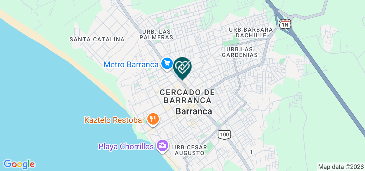 Mapa de Laboratorio Clínico Celab