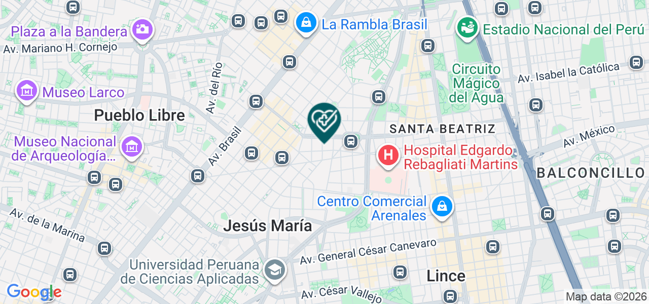 Mapa de Vascusalud