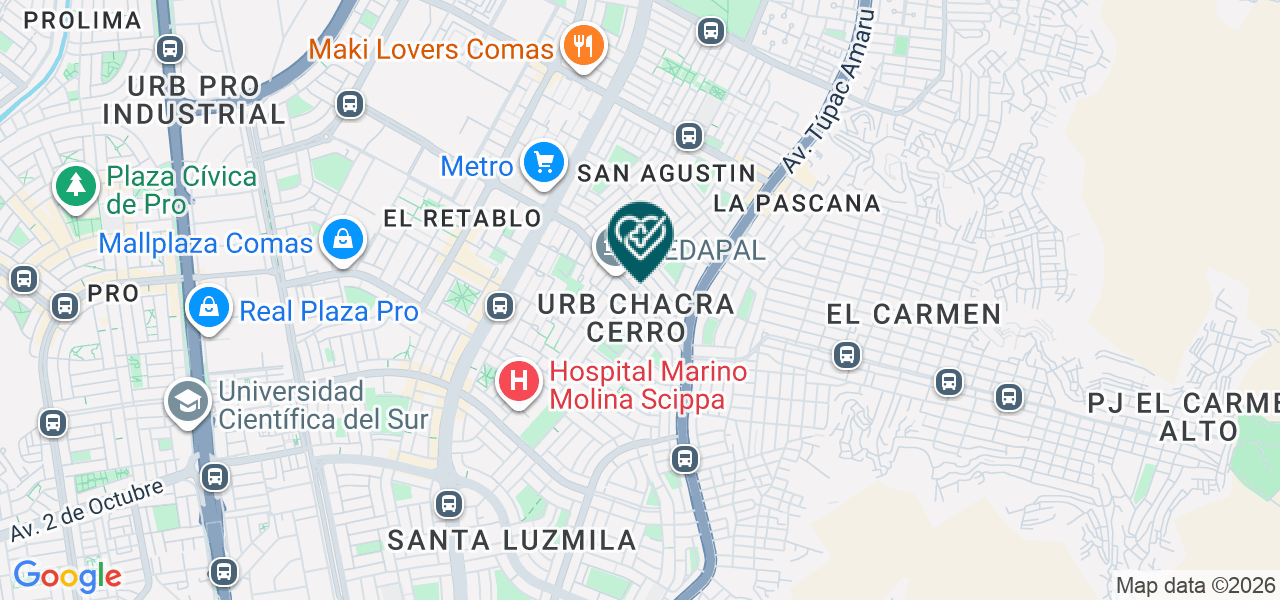 Mapa de Dental Robles