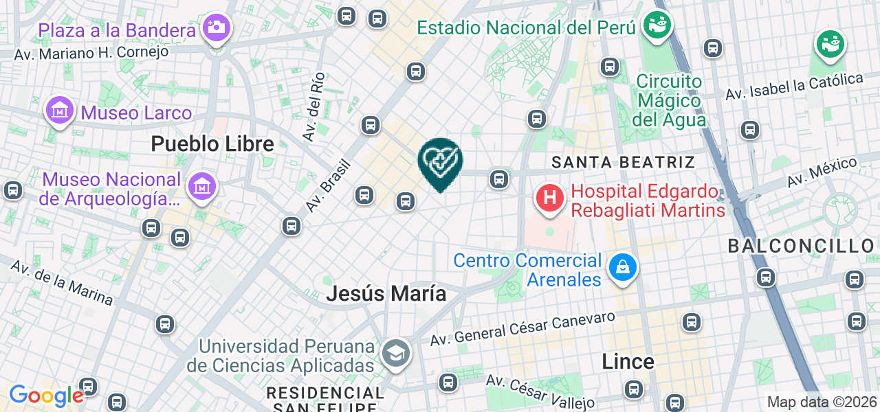Mapa de Jar Physio