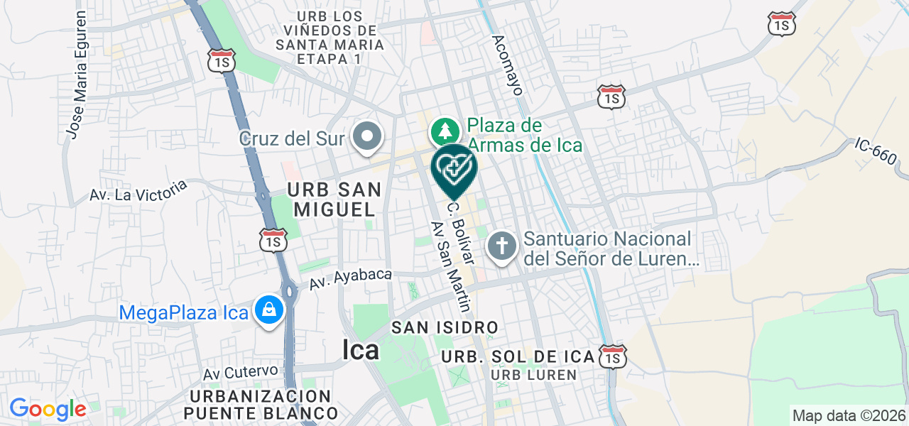 Mapa de Merks Lab S.A.C.