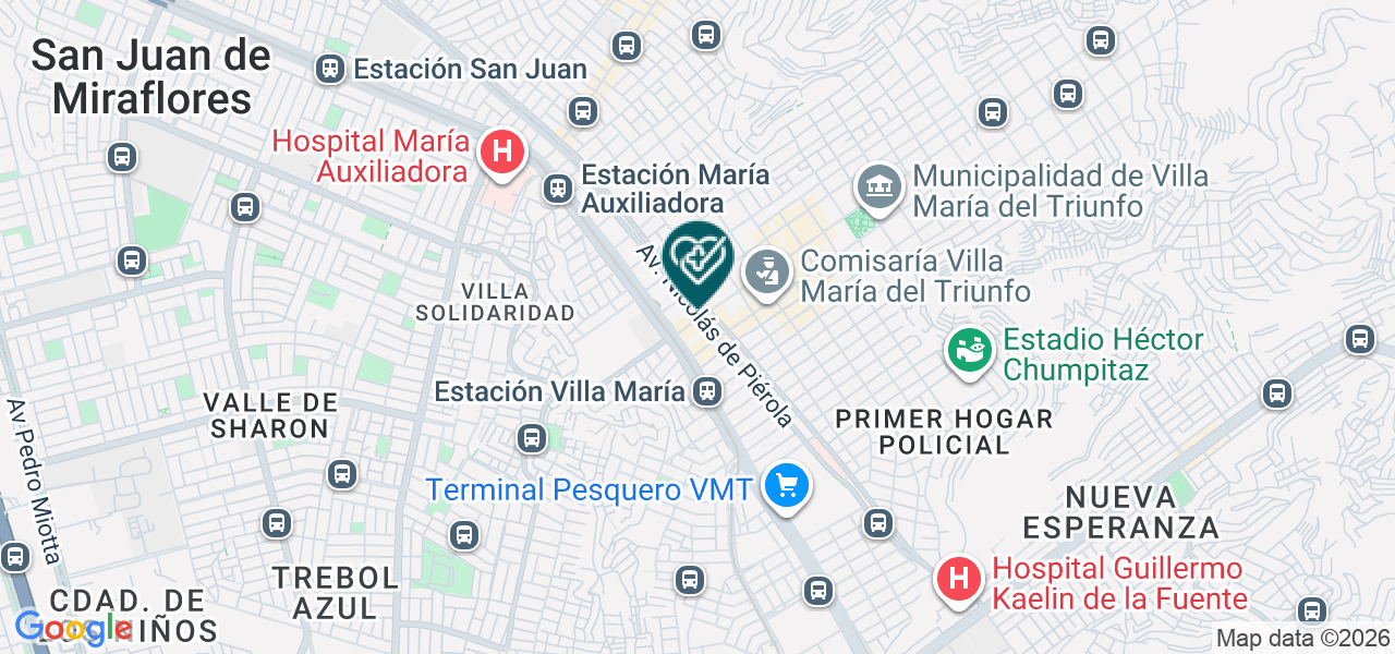 Mapa de Orlando Ciro Castillo Huerta