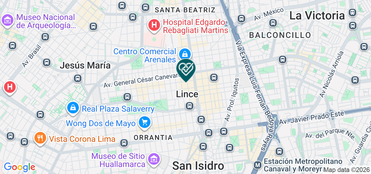Mapa de Inovadent Odontologia Especializada