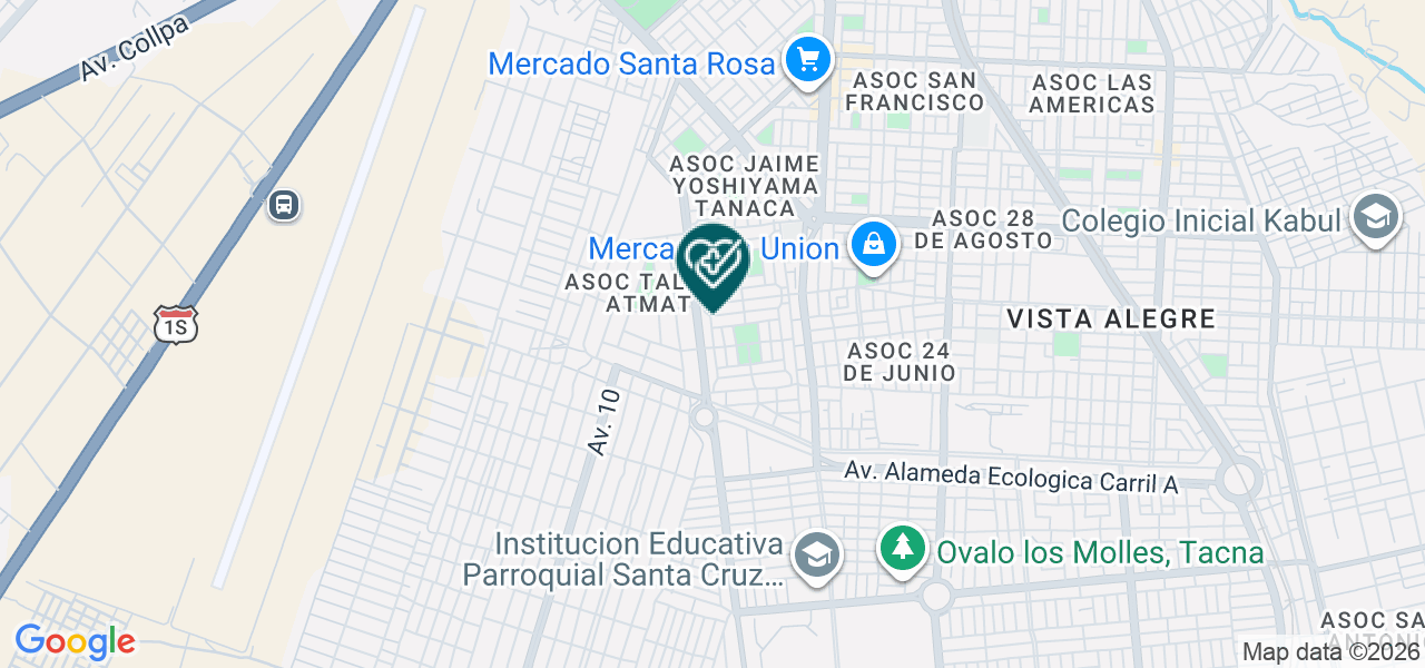 Mapa de Centro de Apoyo al Diagnostico por Imagenes San Fernando