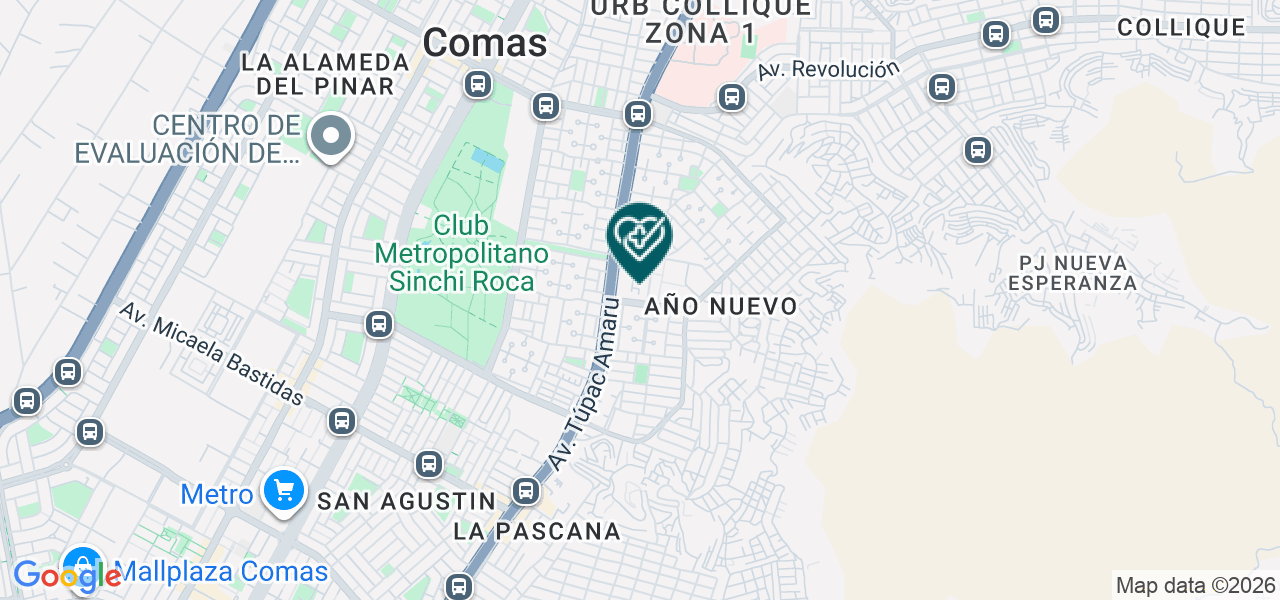 Mapa de Clinica Sonrisas y Salud E.I.R.L.