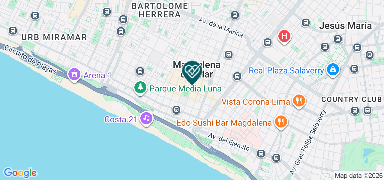 Mapa de Centro Odontologico Andamayo E.I.R.L.