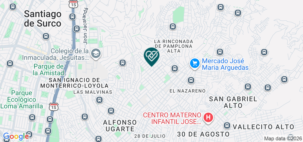 Mapa de Dental Silva-olivera