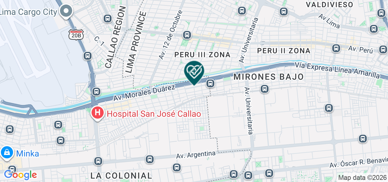 Mapa de Consultorio Medico