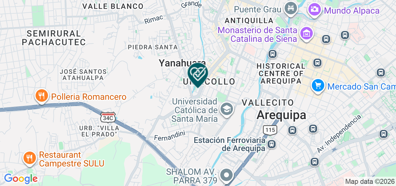 Mapa de Consultorio Odontológico