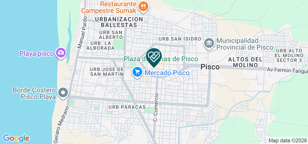 Mapa de Consultorio Dental