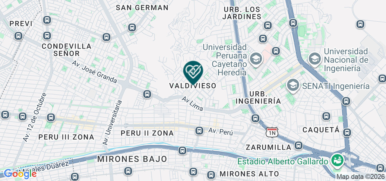 Mapa de Fernando Alex Salcedo Nuñez