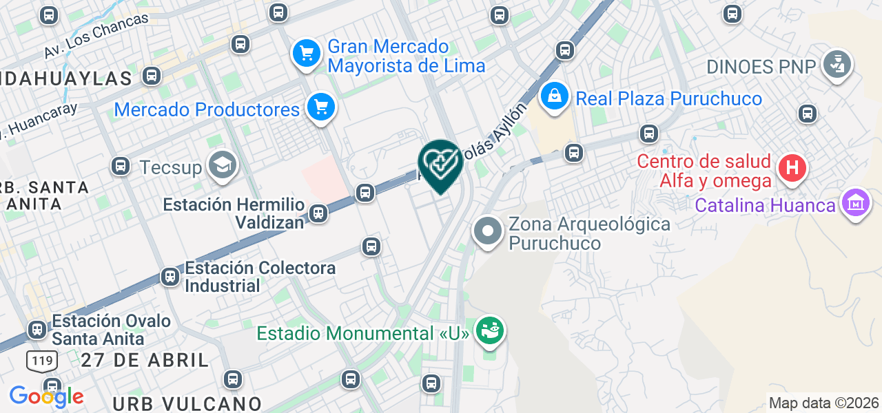 Mapa de Gutierrez Palomino Jorge Luis