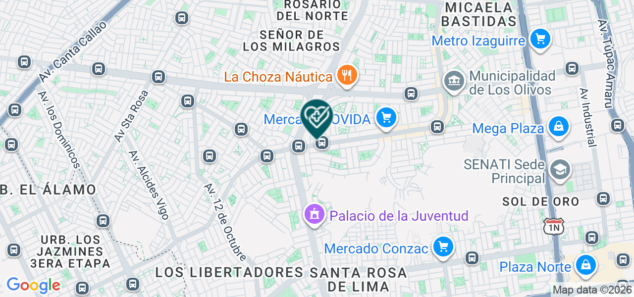 Mapa de Dental Rivera