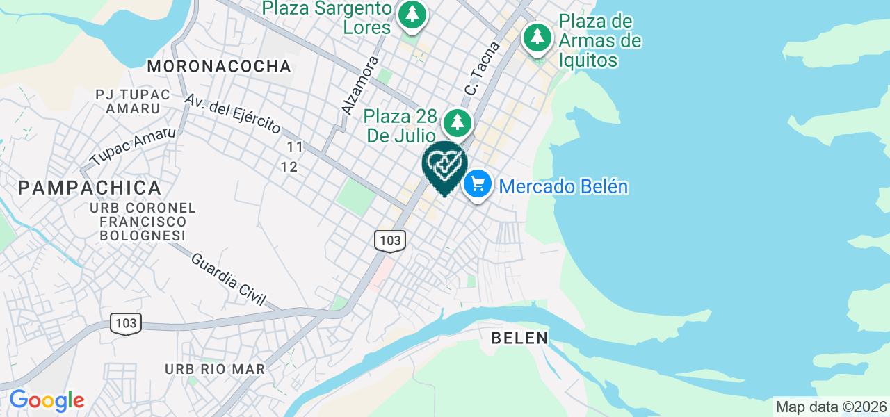 Mapa de Botica del Ahorro