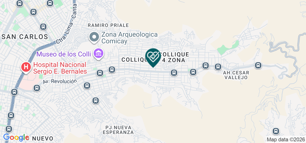 Mapa de Strand Dental Center