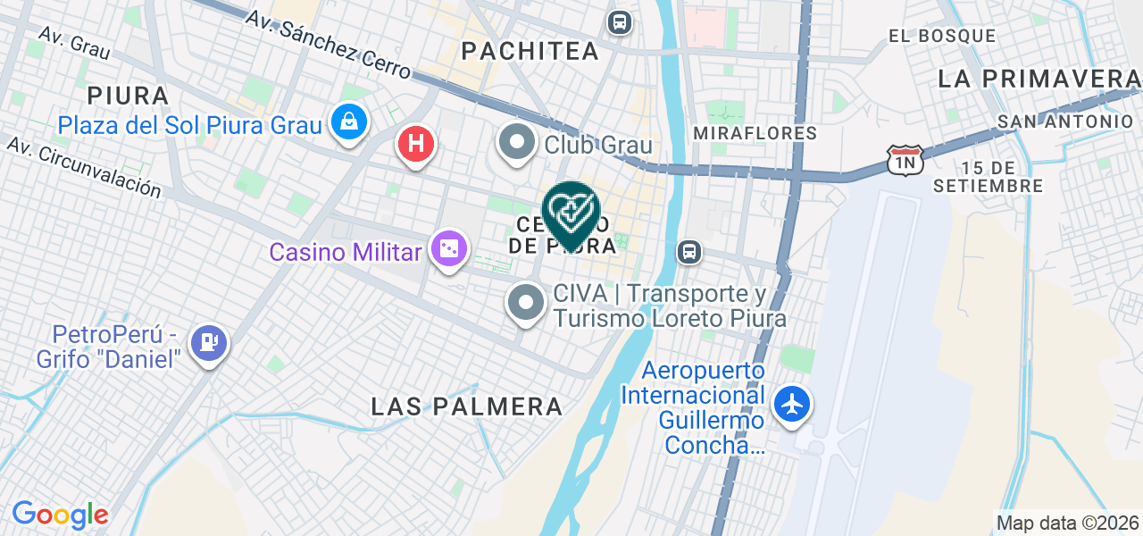 Mapa de Fisiomed - Centro Especializado de Terapia Rehablitacion y Ortopedia S.A.C.