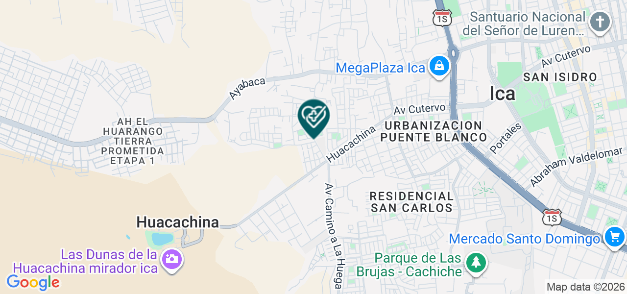 Mapa de Finlay Medical Center SCRL