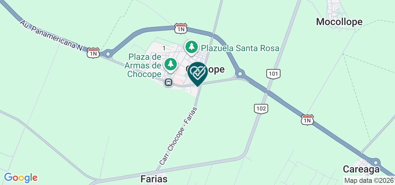 Mapa de Nefro Centro Chocope SAC