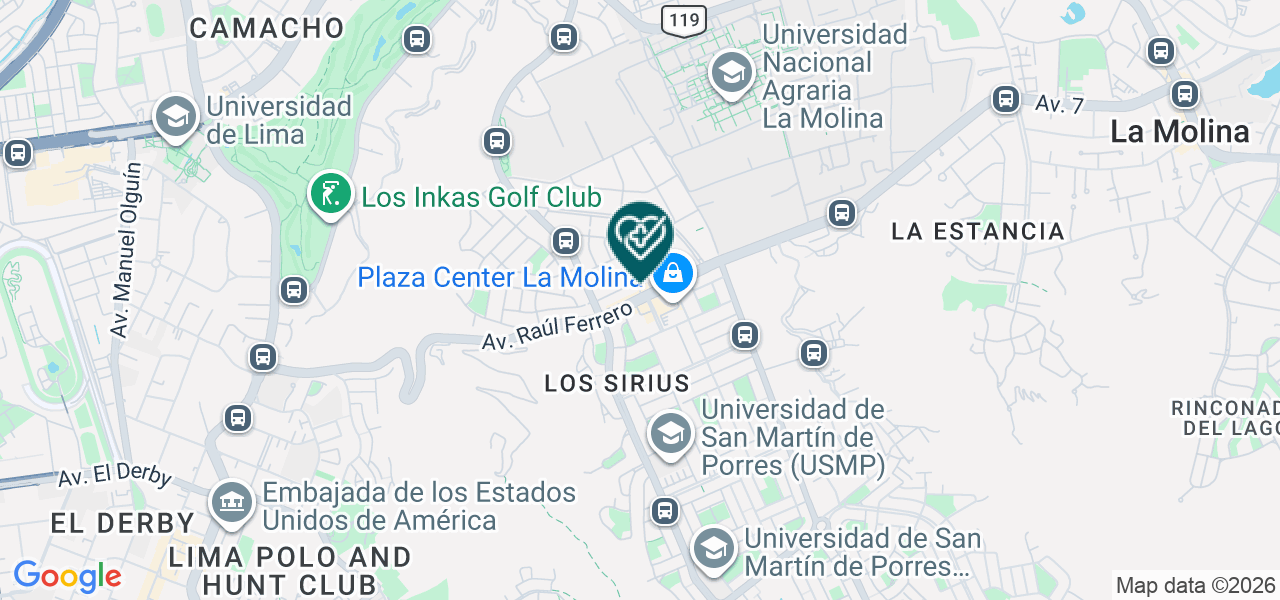 Mapa de La Union Servicios de Salud