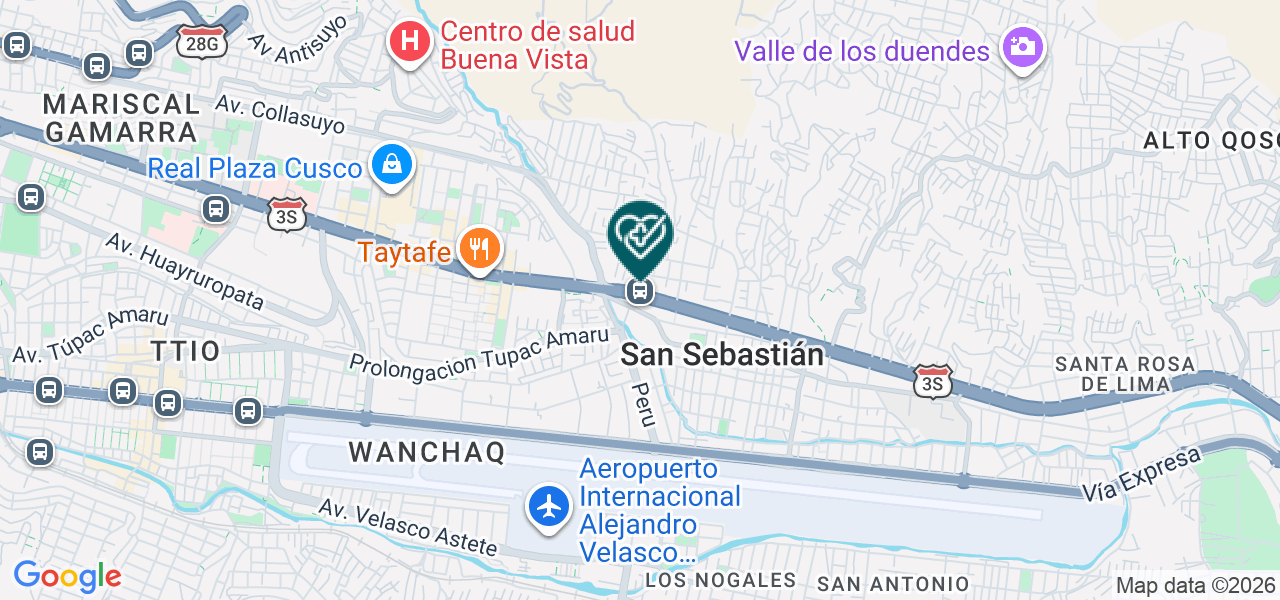 Mapa de Medicos San Sebastian