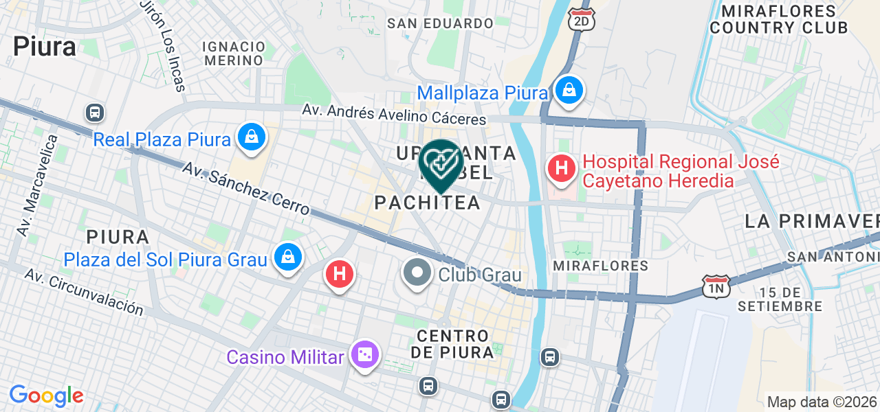 Mapa de Consultorio Dental Jema