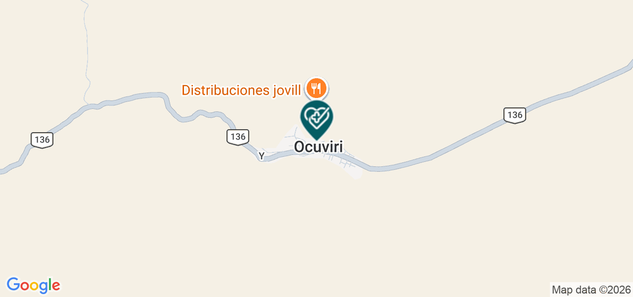 Mapa de Puesto Medico Aruntani SAC Unidad Minera "andres Jesica