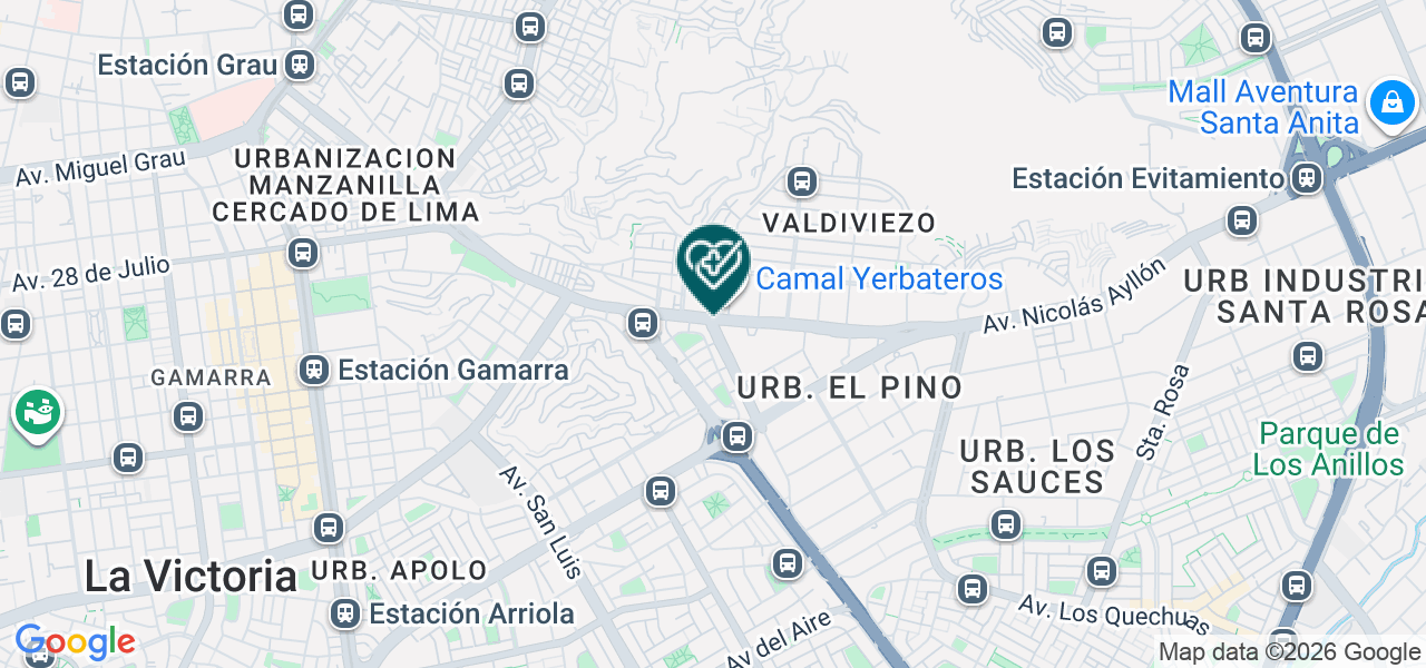 Mapa de Policlinico Jamns