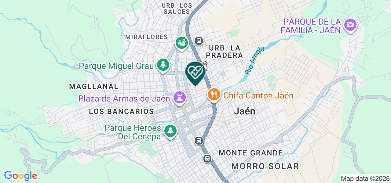 Mapa de Uromedic Jaen