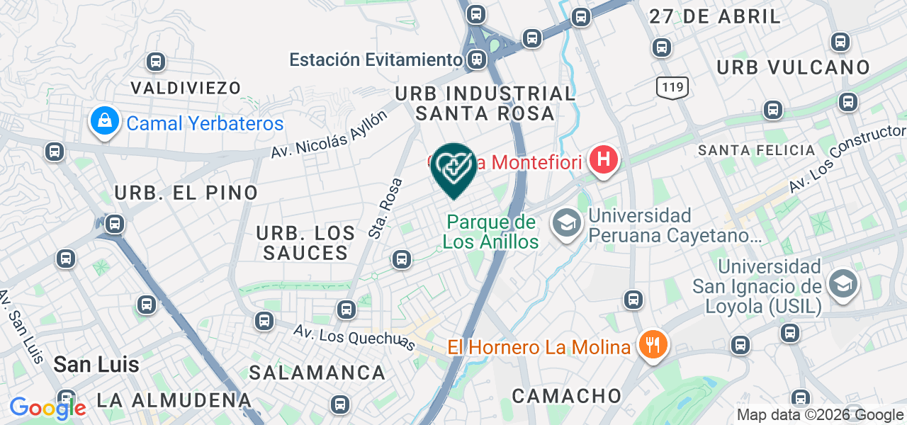 Mapa de Ivs Dental