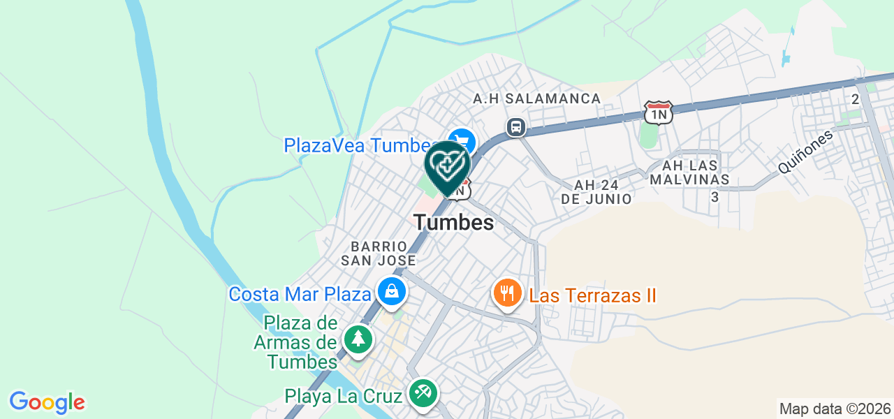 Mapa de Centro Especializado de Diagnostico por Imágenes E.I.R.L.