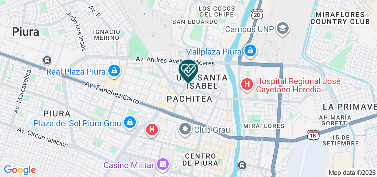 Mapa de Consultorio Médico Sanidad y Medicina E.I.R.L.