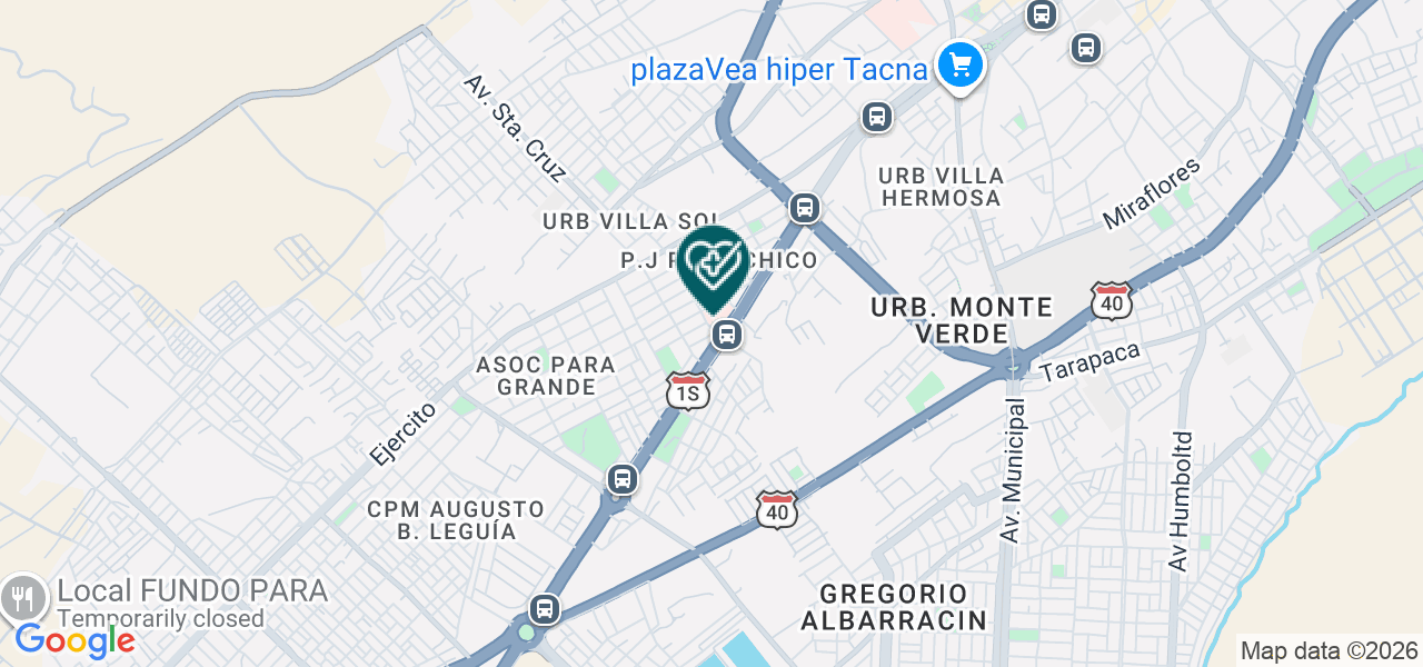 Mapa de La Palmera