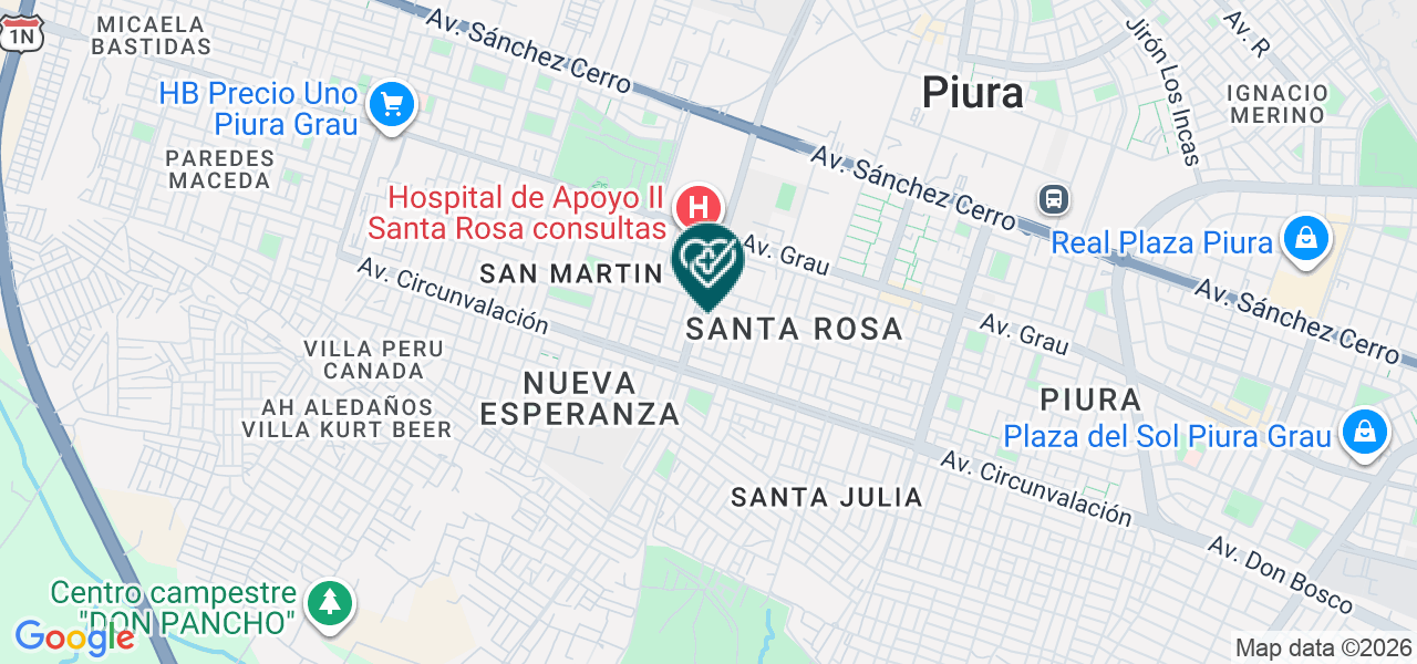 Mapa de Consultorio Medico Pediatrico