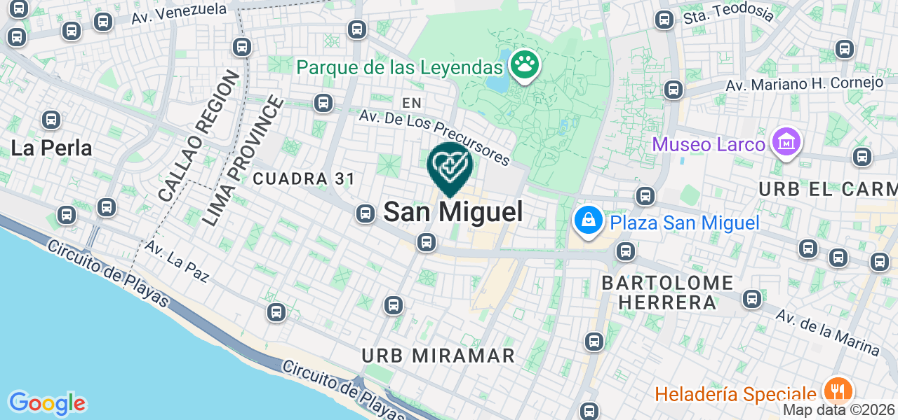 Mapa de Doctor Life Servicios Medicos